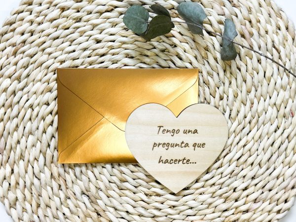 Corazón padrinos - Imagen 3
