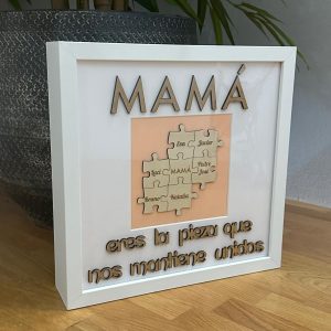 Cuadro Mamá Puzzle