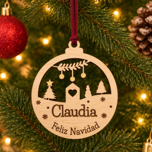 Bola adornos navideños