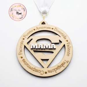 Medalla supermamá